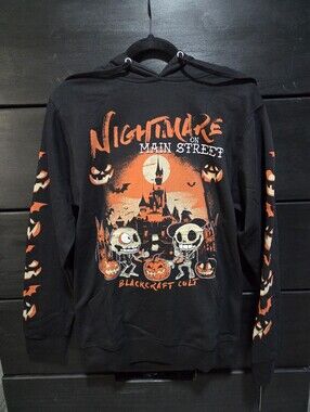 Blackcraft Cult Nightmare On Main Street Hoodie Pullover Halloween Goth Emo Punk